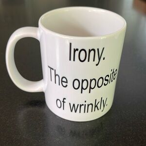 🌸3/$15 NEW Orca Coatings Irony Mug